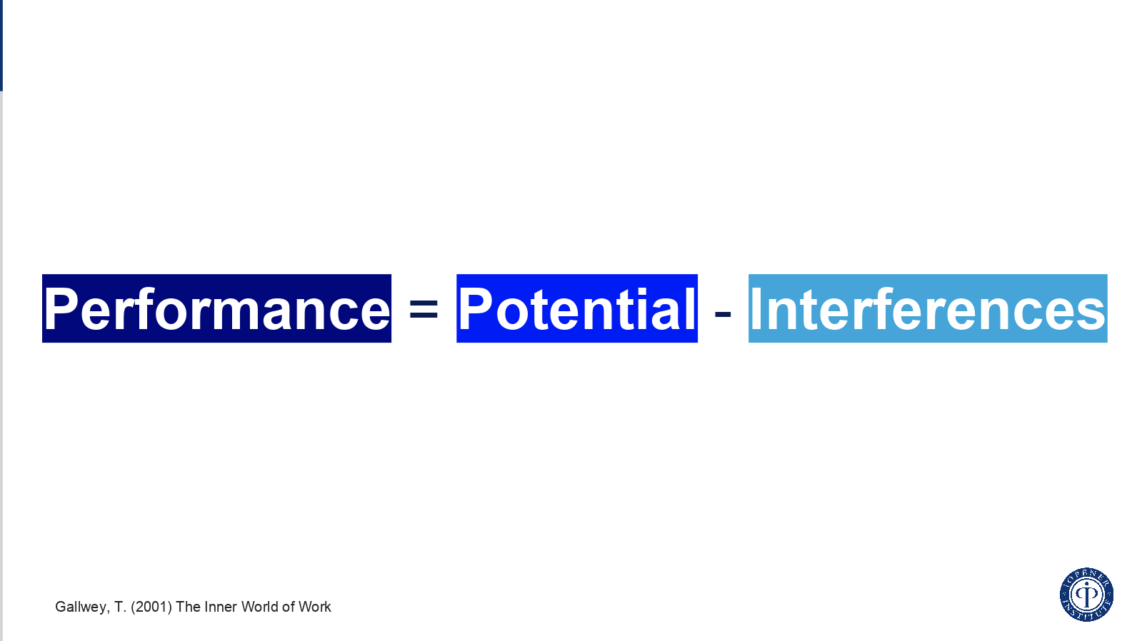 Performance=potential-Interface